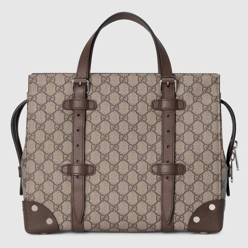 Gucci GG Tote with Leather Details Shoulder Bag 643814